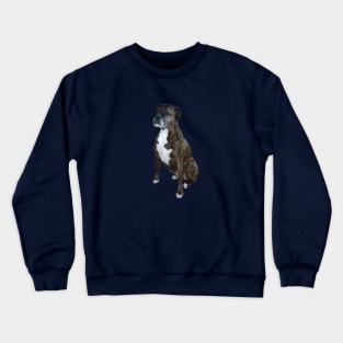 A Handsome Brindle Boxer - Just the Dog Crewneck Sweatshirt